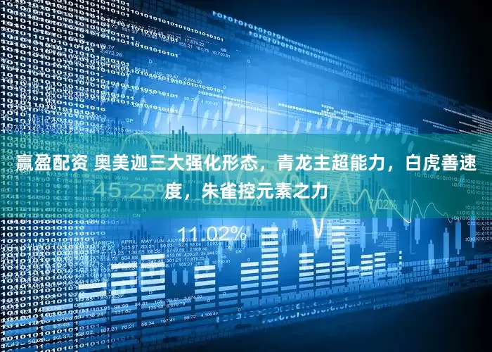 赢盈配资 奥美迦三大强化形态，青龙主超能力，白虎善速度，朱雀控元素之力